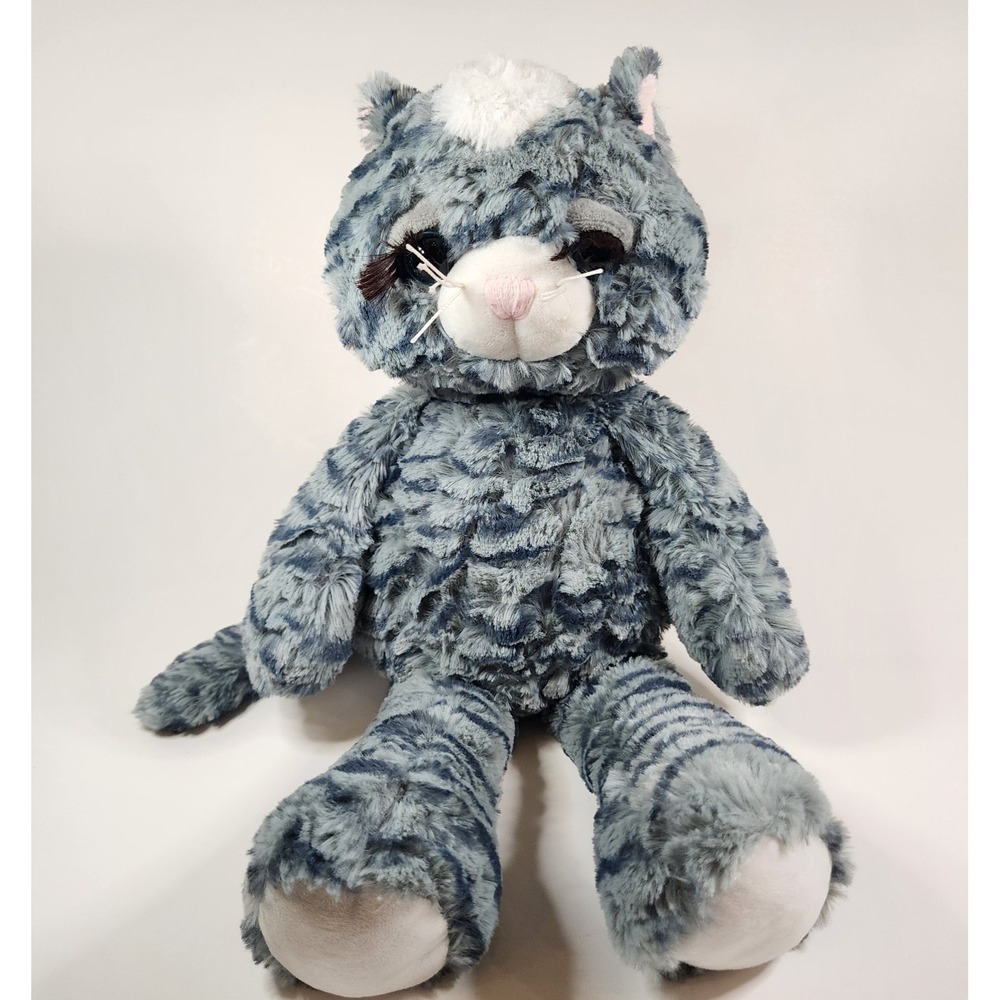 Ganz H14738 Lashoos[TM] Grey Kitty Cat Plush Toy,‎ 15-inch Height
